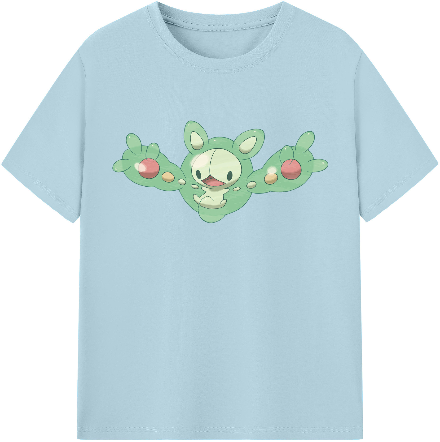 （画像用） ポケットモンスター Pokémon 綿100％半袖Tシャツ（フロントプリント）